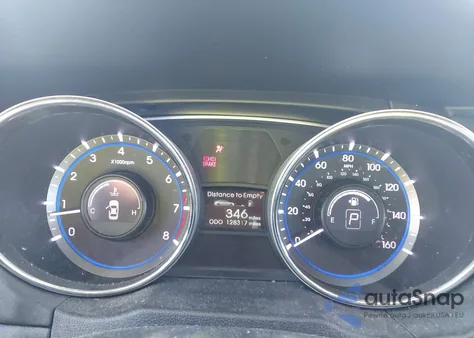 2013 Hyundai Sonata Se z USA, uszkodzony, nr VIN 5NPEC4AC4DH774919